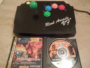 Shadow over Mystara and the Saturn's Real Arcade VF dash controller (see my review of the controller) are a great match.